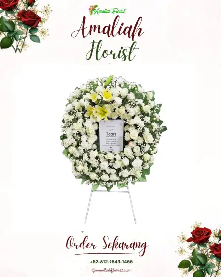 Krans Bunga Duka Pandanrejo